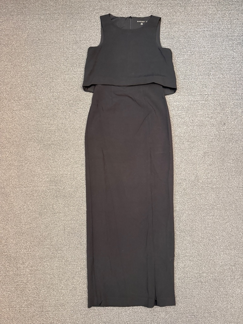 Black Halo Kacie 2 Piece Maxi Dress in Black